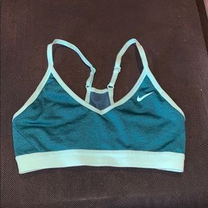 Teal Nike Sports Bra Size XS